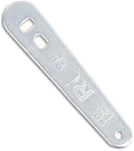 1-Pack Metal Oxygen Cylinder E Wrench with On/Off Arrows...