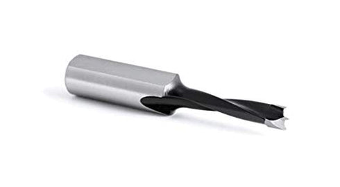 Amana Tool - 201052 Carbide Tipped Brad Pt. Boring Bit R/H 5.2mm Dia x 57mm Long x 10mm...