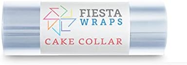 Cake Collar Acetate Roll 4 x 600 in (50ft) - Cake Collar 4 in - Acetate Cake Collars - Acetate Sheets for Baking - Cake Ring Sleeves - Cake Wrappi...