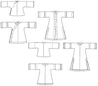 Chinese Jacket Sewing Pattern Folkwear 114 Sizes 6 to 16 (Bust 31 to 44) Included...