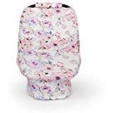 Carseat Cover for Girls - Includes Car Seat Strap Covers - Watercolor Floral - Kiddo Kind...