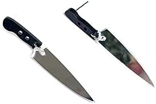 Knife Earrings for Women. Cute Dangle Knife Earrings for Women, Teens, Girls, and More. Knife Halloween Earrings. Friday the 13th Earrings. Earrin...