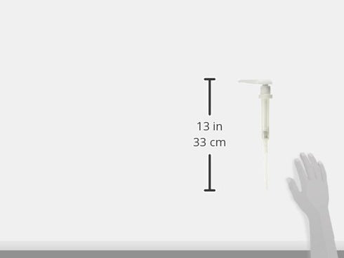 TOA 4pk of White Plastic Gallon Pumps Bottle Dispenser Oil Cream Lotion Liquid Container...