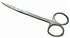 Iris Scissors - 4-Piece Instrument-Grade Stainless Steel Scissors Set - 2 Straight Iris Scissors (4.5 inches each) and 2 Curved Iris Scissors (4.5...