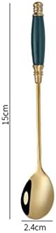 Coffee Spoon Sets for Mixing,Iced Tea Spoons, Cocktail Stirring, Tea, Coffee, Milkshake, Cold Drink...
