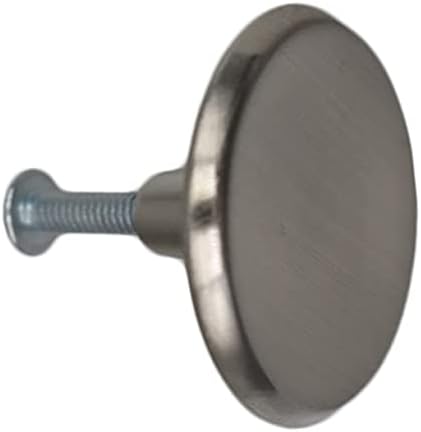 Set of 35 Zinc Pull Knobs - Measures 1.5" DIA by .75" Tall - 1" Screws Included - Perfect for DIY Home Improvement - Great for Upgrading Your Home...