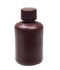 United Scientific™ 33426 | Laboratory Grade HDPE Narrow Mouth Amber Reagent Bottle | Designed for Laboratories, Classrooms, or Storage at Home | 1...
