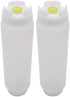FIFO - 16 oz Squeeze Plastic Bottle For Kitchen (2-Pack)...