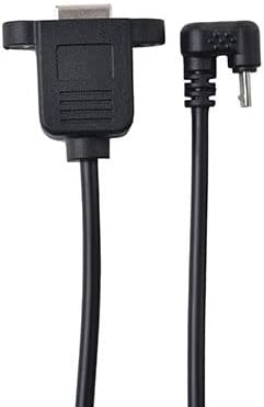 Micro USB to Printer Cable, Dafensoy Elbow Micro USB Male to USB B Femle Data Charging Adapter Cable Used for Micro Port Android Phones, Tablets t...