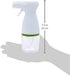 Prepara Simply Mist Olive Oil Sprayer, Chrome Band, White/Green...