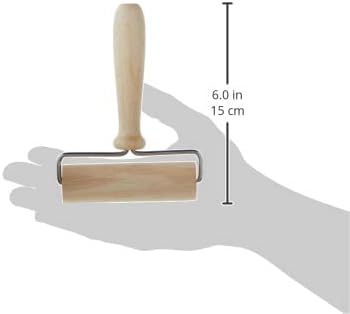 R&M International Pastry and Fondant 6" Wood Roller...
