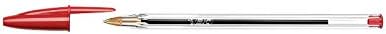 Bic Cristal Xtra-Smooth Ball Pen - 10 plus 2 Bonus Pack (12 count) - Red Medium Point Ballpoint Pen...
