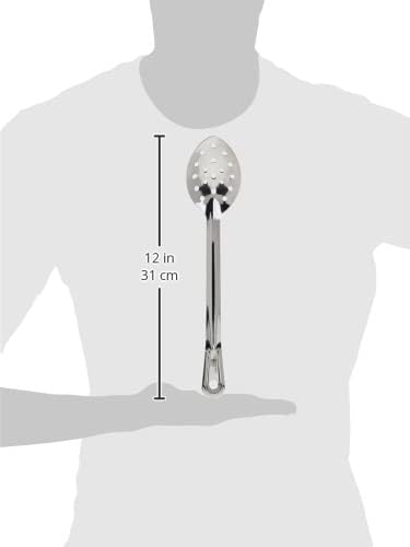 Winco Perforated Stainless Steel Basting Spoon, 13-Inch...