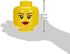 LEGO STORAGE HEAD (MINI) - GIRL - Polypropylene Storage Box with Lid for Kids' Toy Storage, Stackable Organizer, and Fun Storage Solution for LEGO...