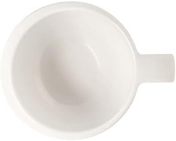 Villeroy & Boch - NewMoon Collection Mocha/Espresso Cup, Premium Porcelain, Made in Germany, Dishwasher and Microwave Safe, White, 3 oz Capacity...