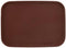 G.E.T. NS-1014-BR BPA-Free Non-Slip Plastic Rectangular Serving Tray, 10" x 14", Brown...