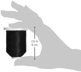 Robison-Anton Rayon Super Strength Thread, Solid Colors, 1100-Yard, Black...