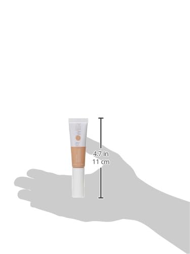 FLOWER BEAUTY By Drew Barrymore Get Real Serum Concealer - Brightens Skin + Blurs Blemishes - Hydrating Serum- Medium Honey...