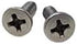 Motorcycle Master Cylinder Front Brake Reservoir Cover Cap Screws Replacement M4x0.7x12mm Pair...