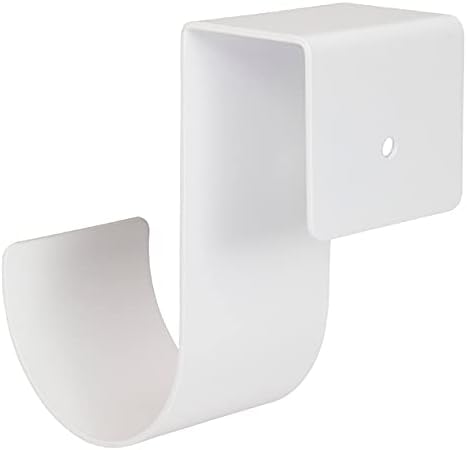 Aluminum Slip-on Fence Hooks, 1.5-06-WHITE, Pair...