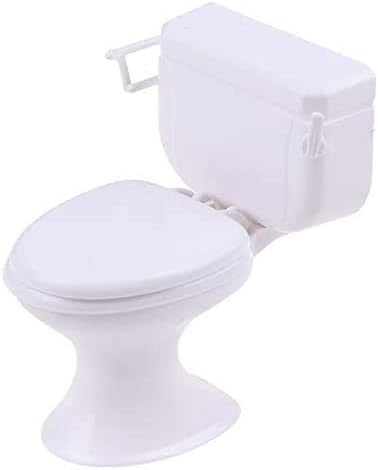 Toilet Cake Toppers | Toilet Cake Decor for Celebrating a Bachelorette Party Cake Decoration (White)...