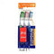 Elgydium Inter-Active Medium Toothbrush Pack of 3 Toothbrushes...