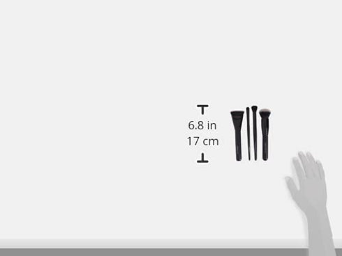 e.l.f. Complexion Perfection Brush Kit 4Piece Set, Synthetic...