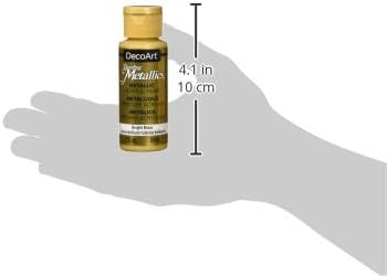 DecoArt Dazzling Metallics Acrylic Paint 2oz-Bright Bass...