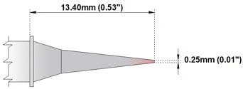 Thermaltronics H70-LI Micro Fine 0.25mm (0.01in) interchangeable for Hakko T31-02LI...