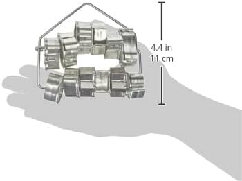 Zenker Mini-Cookie Cutter "Patisserie" (Set Of 12), Silver...