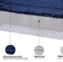WPM WORLD PRODUCTS MART Memory Foam Bath Mat-Incredibly Soft and Absorbent Rug, Cozy Velvet Non-Slip Mats Use for Kitchen or Bathroom (17 Inch x 2...