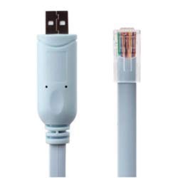 Cisco Compatible Console Cable, 6ft, FTDI USB to RJ45 / Windows 7, 8 / Vista/MAC/Linux / RS232 Switch Router (Type-A)...