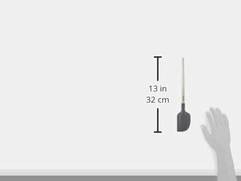 All-Clad Specialty Silicone Kitchen Gadgets Spatula Kitchen Tools, Kitchen Hacks Silver, Stainless Steel and Black...
