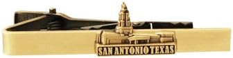 LDS San Antonio Texas Temple Gold Steel Tie Bar - Tie Clip - Priesthood Gift, LDS Missionary, Tie Clip...