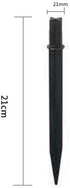 6Pcs 8.25 Inch Reinforced Ground Spikes, Solar Lights Spikes, ABS Plastic Lights Replacement Stakes, Ideal for Solar Pathway Lights Garden Lights ...