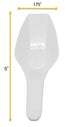 EISCO Scoop, 25ml (0.85oz) - Polypropylene Plastic - Flat Bottom - Excellent for Measuring & Weighing - Autoclavable...