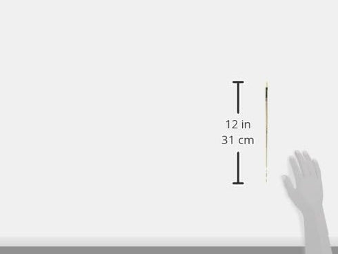 Winsor & Newton Artisan Paint Brush, Long Handle, Size 6, Filbert...