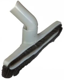 Fitall Generic Plastic Floor Brush with Horse Hair Bristles Tool Attachment Fits 1.25 Inch Vacuum Cleaner Wands, 10 Inch Wide Cleaning Path, White...