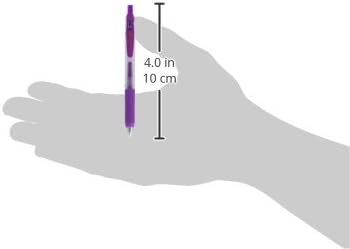 Zebra Sarasa Clip Pen 0.3 mm, Purple (JJH15-PU)...