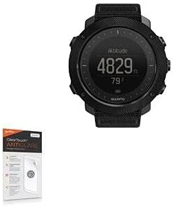 BoxWave Screen Protector Compatible with Suunto Traverse Alpha - ClearTouch Anti-Glare (2-Pack), Anti-Fingerprint Matte Film Skin for Suunto Trave...