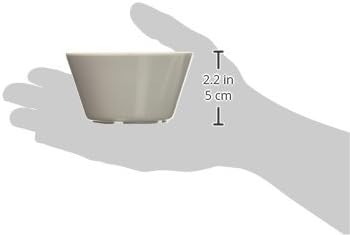 Winco MMB-8W Melamine Bouillon Cup, 8-Ounce, White, Medium (Pack of 12)...
