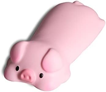 Cute Wrist Rest Support for Mouse Computer Arm Rest for Desk Ergonomic Kawaii Office Supplies Slow Rising PU Mouse Pad (Pink Pig)...