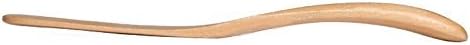 Wood Butter Knife Cheese Spreader 6.5", Set of 6, Restaurant Grade...