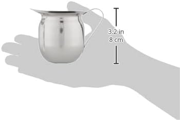 Winco Stainless Steel Bell Creamer, 8-Ounce, Medium...