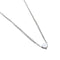 Simple Choker Heart Pendant Necklace for women (silver)...