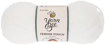 Yarn Bee Snow Tender Touch 3 Oz......