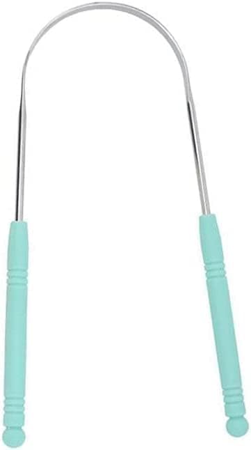 1Pc 13 * 6.5cm Steel Tongue Scraper Tongue Cleaner Brush Tongue Clean O0J8 Toothbrush Tounge Tool Easy to Use Tongue Cleaner for Hygiene...
