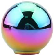 Shifter Knob Chrome Aluminum with 3 Adapter M8 M10 M12 x 1.25 Shift Lever(Multicolor)...
