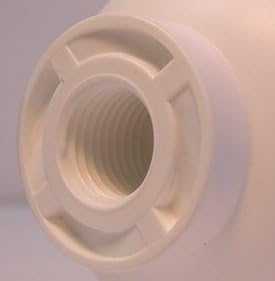 10" X 2" (AIC RO) GAC Inline Filter/RO Post Filter Replacement. Compatible with Clover Water Dispensers - 1/4" FPT by Crystal Clear Supply...