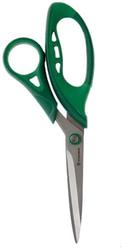 Scissors with Animated Koala Holder, 8.5” Stainless Steel Blades, Comfortable Soft Air Grip Handles, Fun Animal Desk Decor with Non-Slip Weighted ...